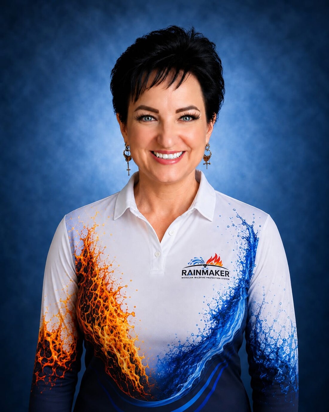 Portrait of Cristelle Berrangé, Co-Founder & Commercial Director of Rainmaker